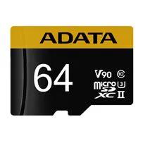 کارت حافظه‌ اي‌ ديتا مدل Premier ONE MicroSDXC UHS-II U3 Class 10(V90) ظرفيت 64 گيگابايت