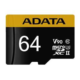 کارت حافظه‌ اي‌ ديتا مدل Premier ONE MicroSDXC UHS-II U3 Class 10(V90) ظرفيت 64 گيگابايت