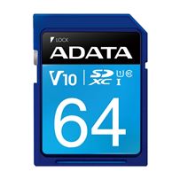 کارت حافظه‌ اي‌ ديتا مدل Premier SDXC/SDHC UHS-I Class10(V10) ظرفيت 64 گيگابايت