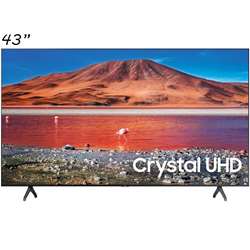 تلویزیون هوشمند UHD 4K کریستال سامسونگ مدل UA43TU7000U سایز 43 اینچ 