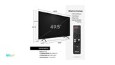 Samsung RU7105 UHD 4K Smart TV , size 50 inches