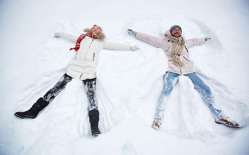 از گرفتن عکس بر روی برف تازه غافل نشوید