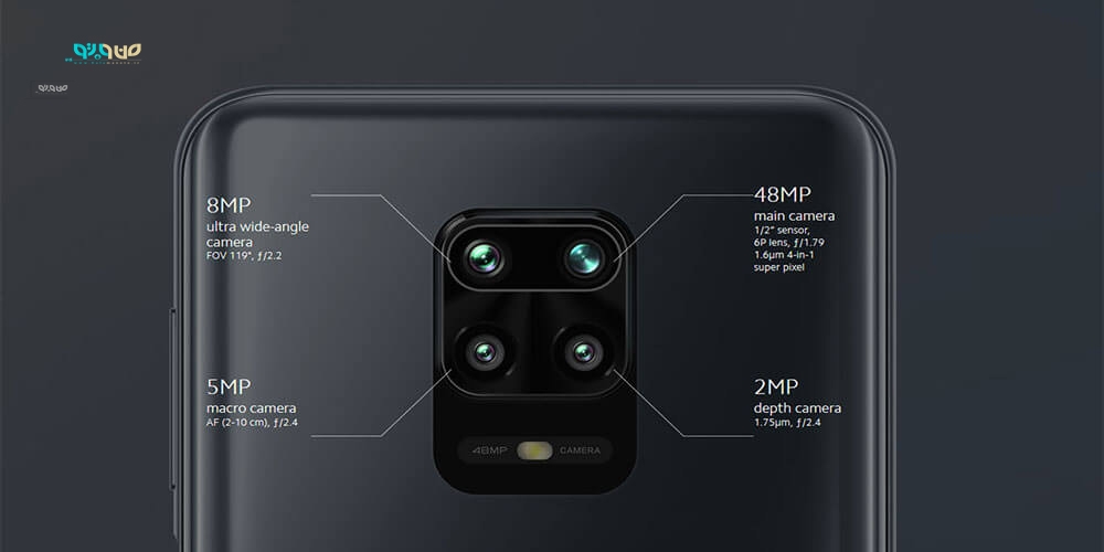 دوربین پشتی گوشی موبایل شیائومی مدل Redmi Note 9S M2003J6A1G 