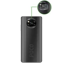گلس محافظ لنز دوربین گوشی شیائومی  مناسب مدل POCO X3