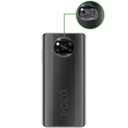 گلس محافظ لنز دوربین گوشی شیائومی  مناسب مدل POCO X3